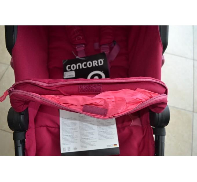 детская коляска Concord Wanderer Конкорд Вандер коричневая, розовая, красная