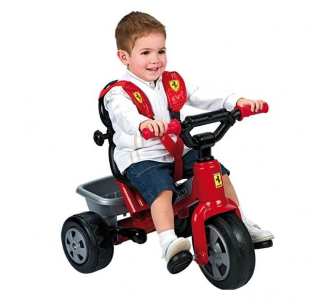 Детский трехколесный велосипед Феррари